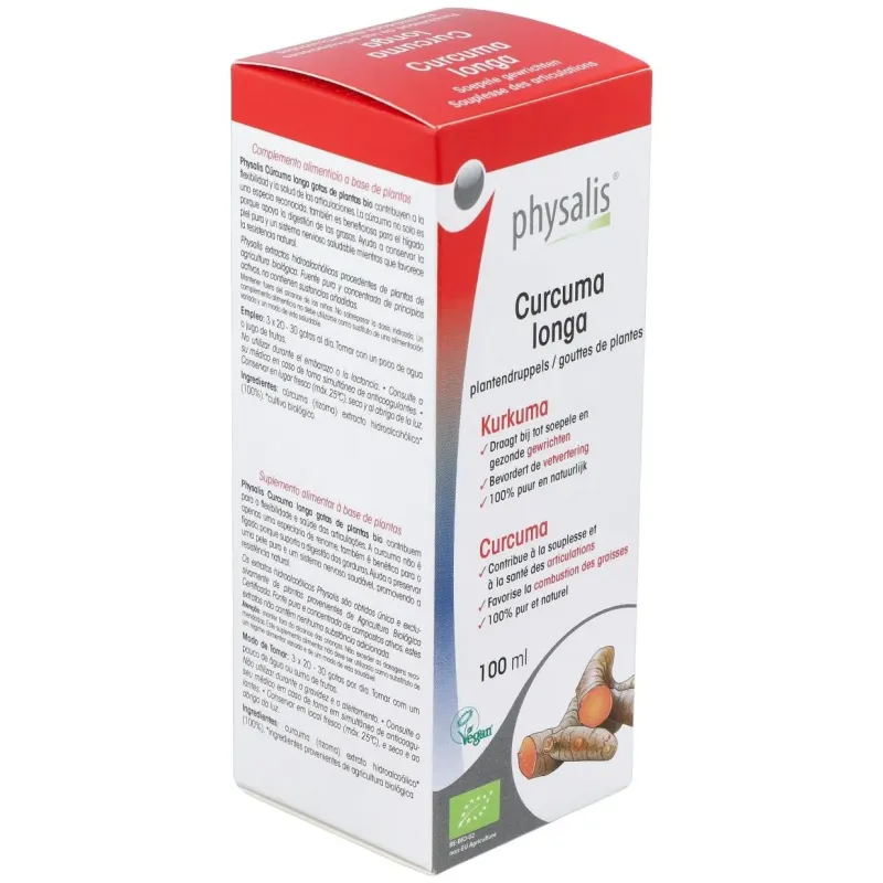 Curcuma longa extracto 100ml. bio | Farmacia Barata Curcuma longa extracto 100ml. bio | Farmacia Barata
