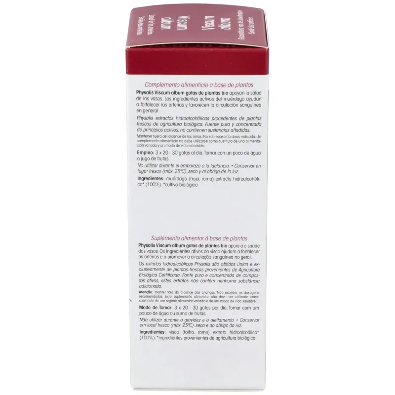 Physalis muérdago extracto bio 100ml | Farmacia Barata