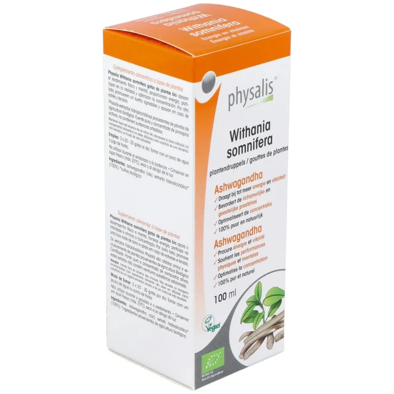 Physalis ashwadandha extracto 100ml | Farmacia Barata