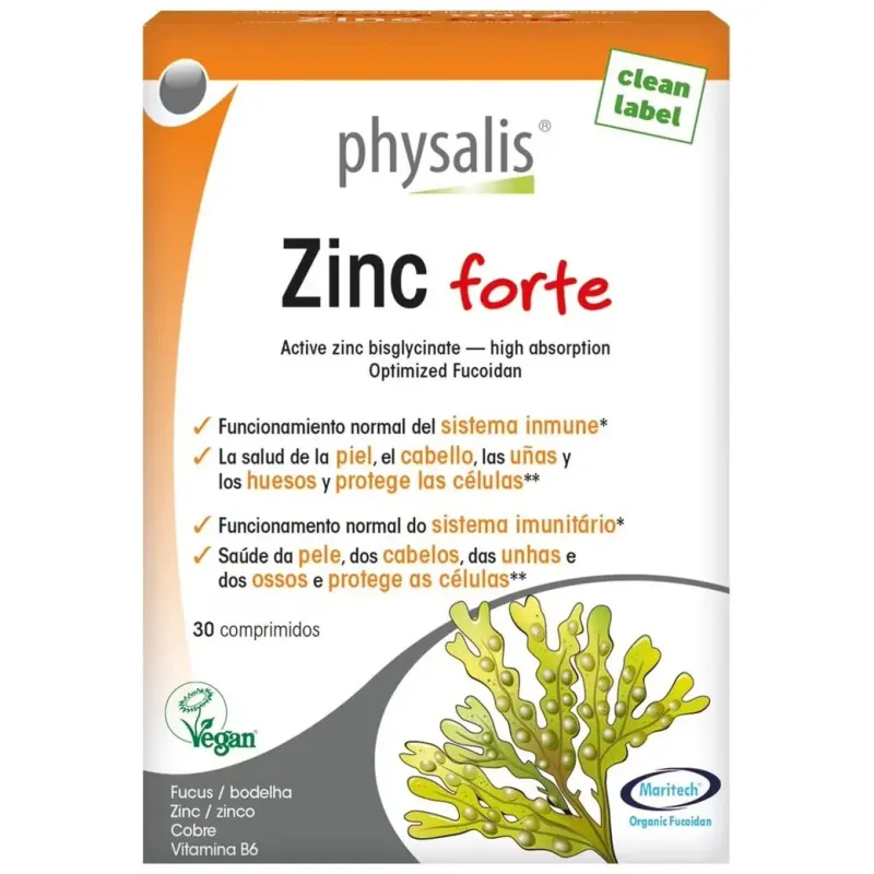 Physalis zinc forte 30comp | Farmacia Barata Physalis zinc forte 30comp | Farmacia Barata