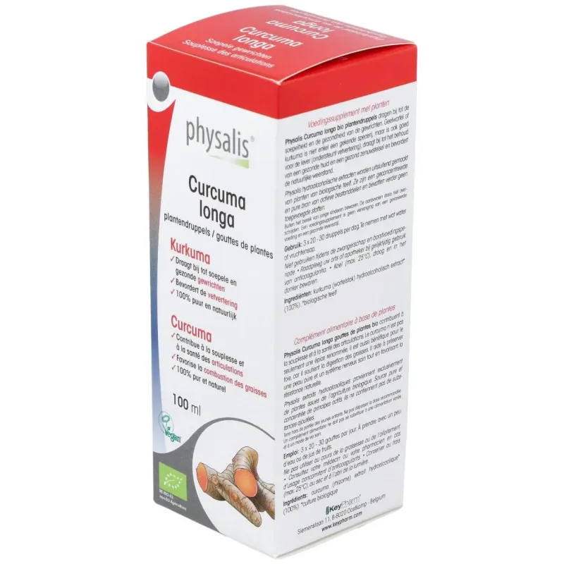 Curcuma longa extracto 100ml. bio | Farmacia Barata Curcuma longa extracto 100ml. bio | Farmacia Barata
