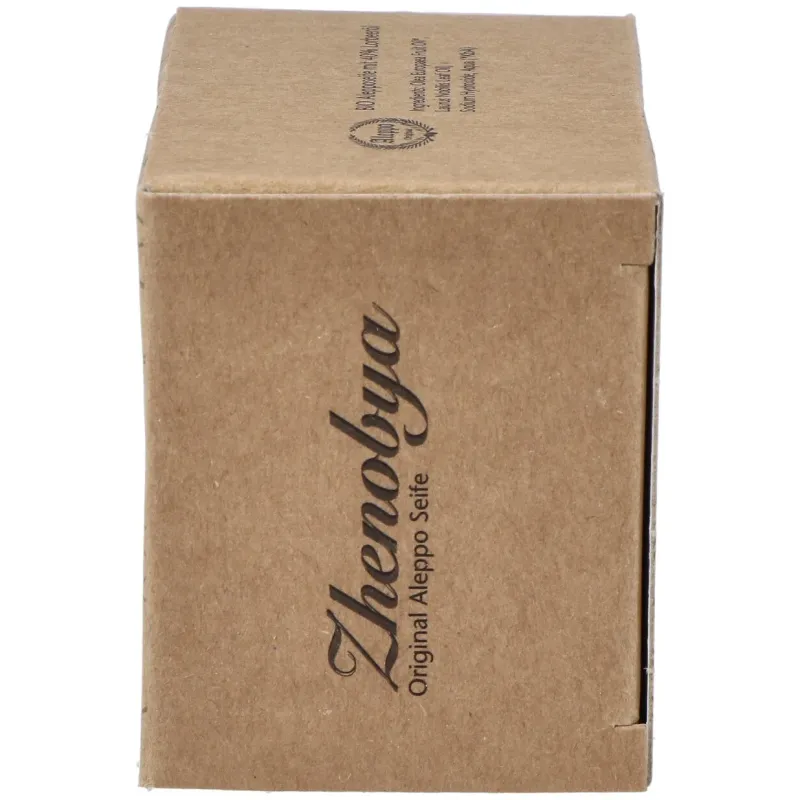 Zhenobya jabón de alepo 94% aceite de oliva 6% laurel bio 200g | Farmacia Barata