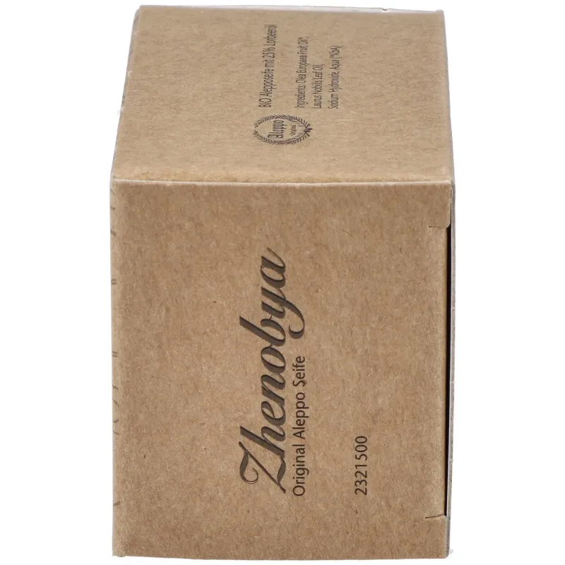 Zhenobya jabon de alepo 75%-25% 200g | Farmacia Barata