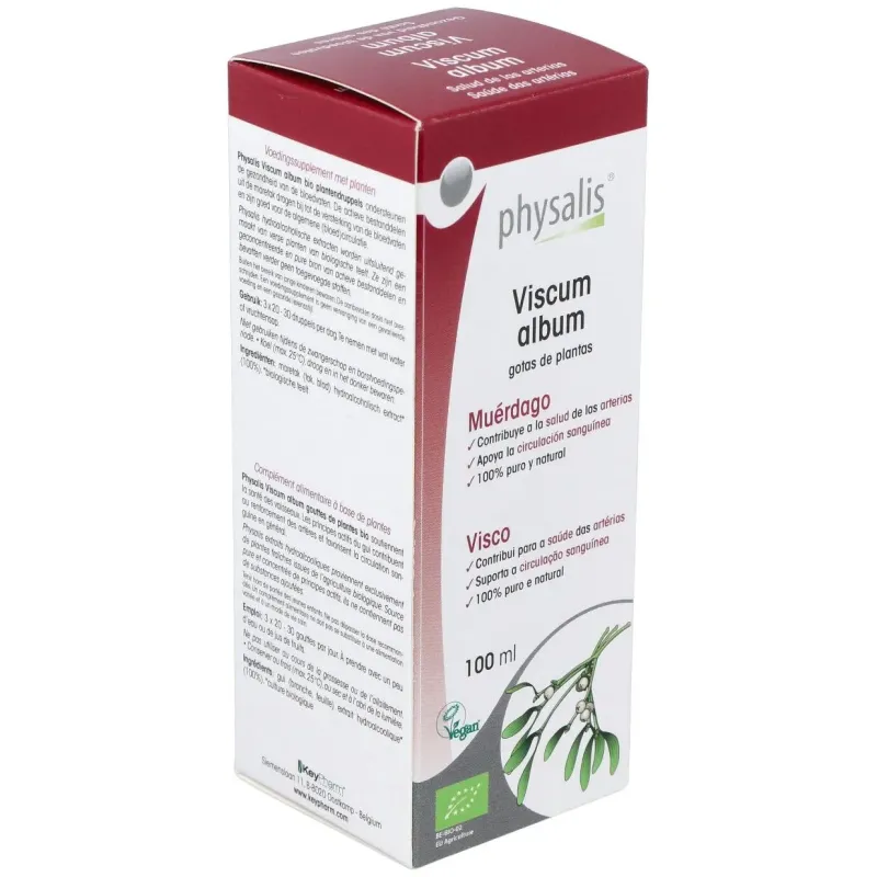 Physalis muérdago extracto bio 100ml | Farmacia Barata