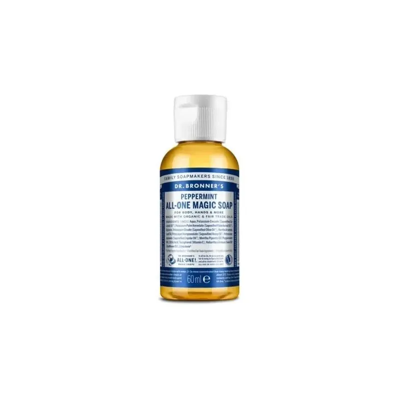 Dr. bronner's jabón menta 60ml | Farmacia Barata
