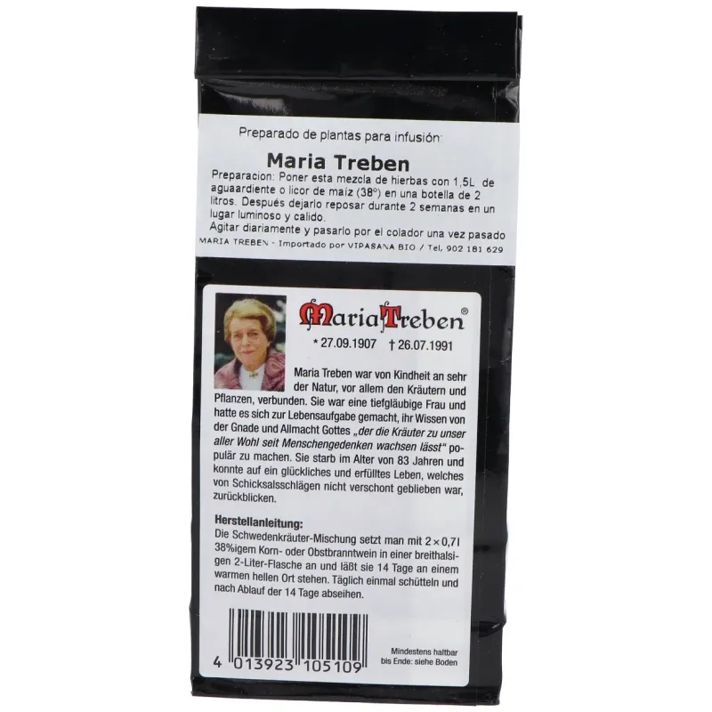 Maria treben bolsita hierbas suecas 90gr. | Farmacia Barata
