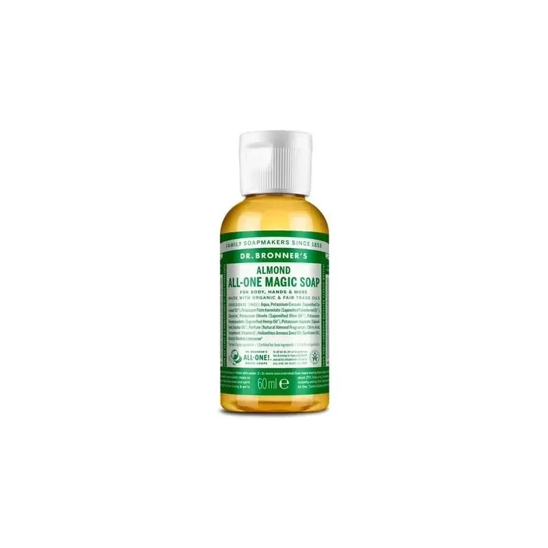 Dr. bronner's jabón almendra 60ml | Farmacia Barata Dr. bronner's jabón almendra 60ml | Farmacia Barata