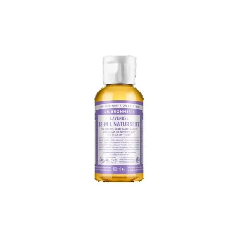 Dr. bronner's jabón lavanda 60ml | Farmacia Barata