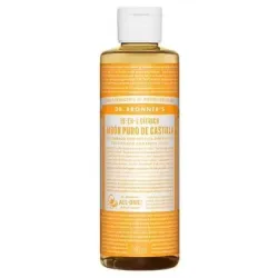 Dr. bronner's jabón líquido cítricos naranja bio 240ml
