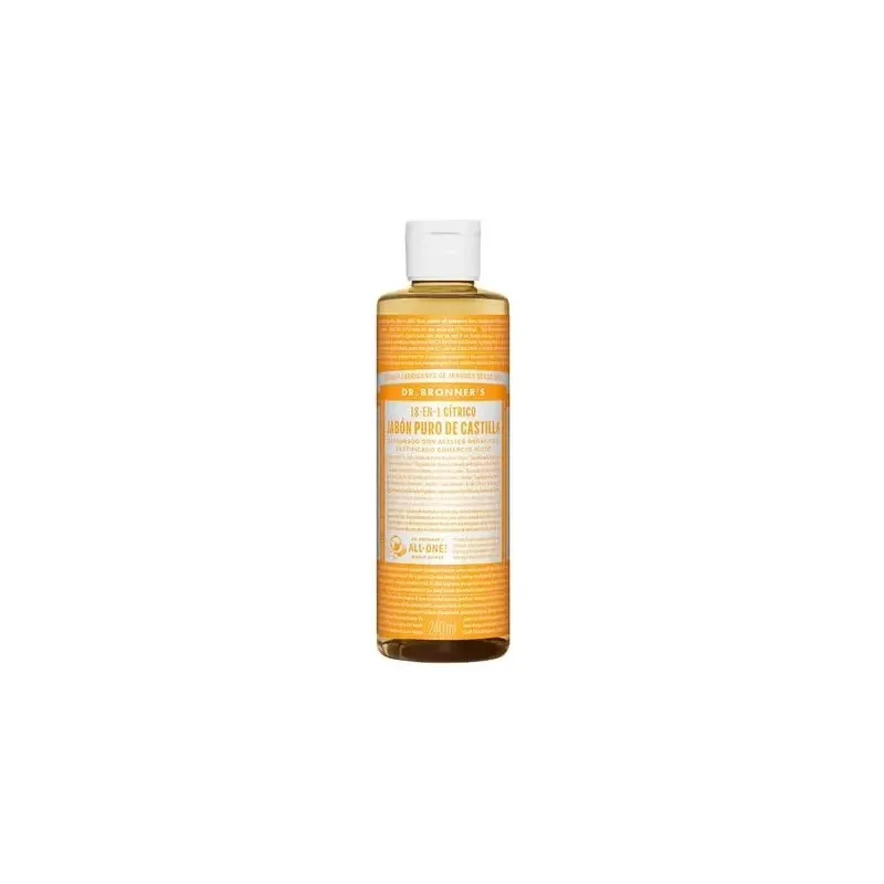 Dr. bronner's jabón líquido cítricos naranja bio 240ml | Farmacia Barata
