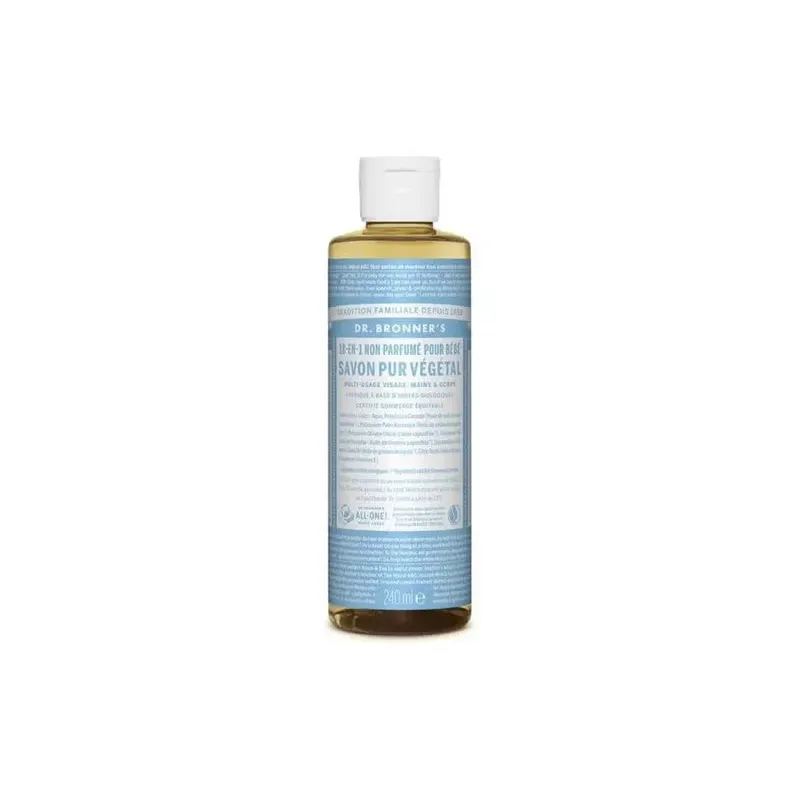 Dr. bronner's jabón líquido bebé neutro 240ml | Farmacia Barata