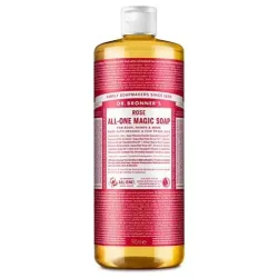 Dr. bronner's jabón líquido rosas bio 945ml