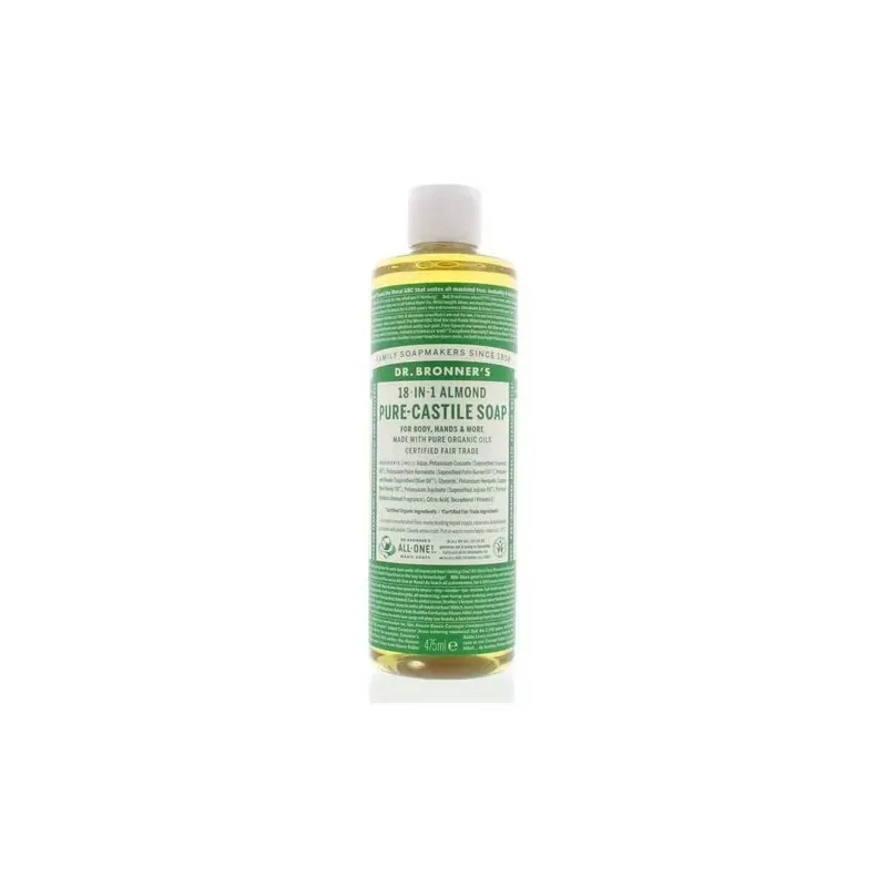Dr. bronner's jabón castilla almendra 475ml | Farmacia Barata