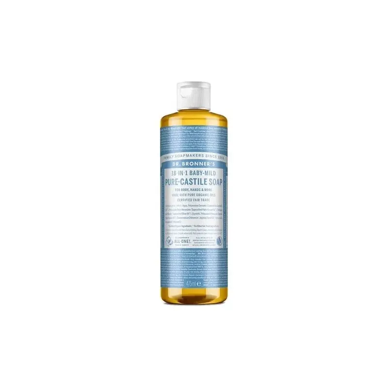 Dr. bronner's jabón neutro líquido bebé bio 475ml | Farmacia Barata