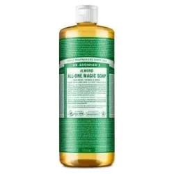 Dr. bronner's jabón líquido almendras bio 945ml