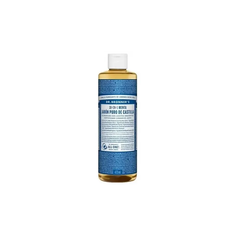 Dr. bronner's jabón menta 335ml | Farmacia Barata