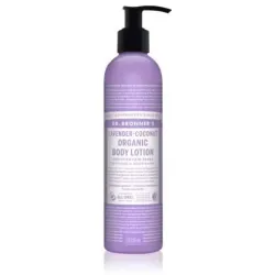 Dr. bronner's loção corporal lavanda coco 240ml