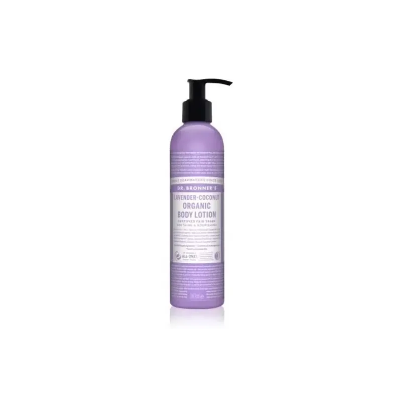 Dr. bronner's loção corporal lavanda coco 240ml | Farmacia Barata