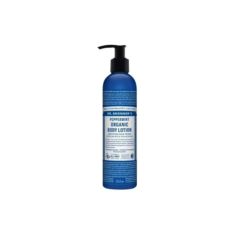 Dr. bronner's loción hidratante menta 240ml | Farmacia Barata