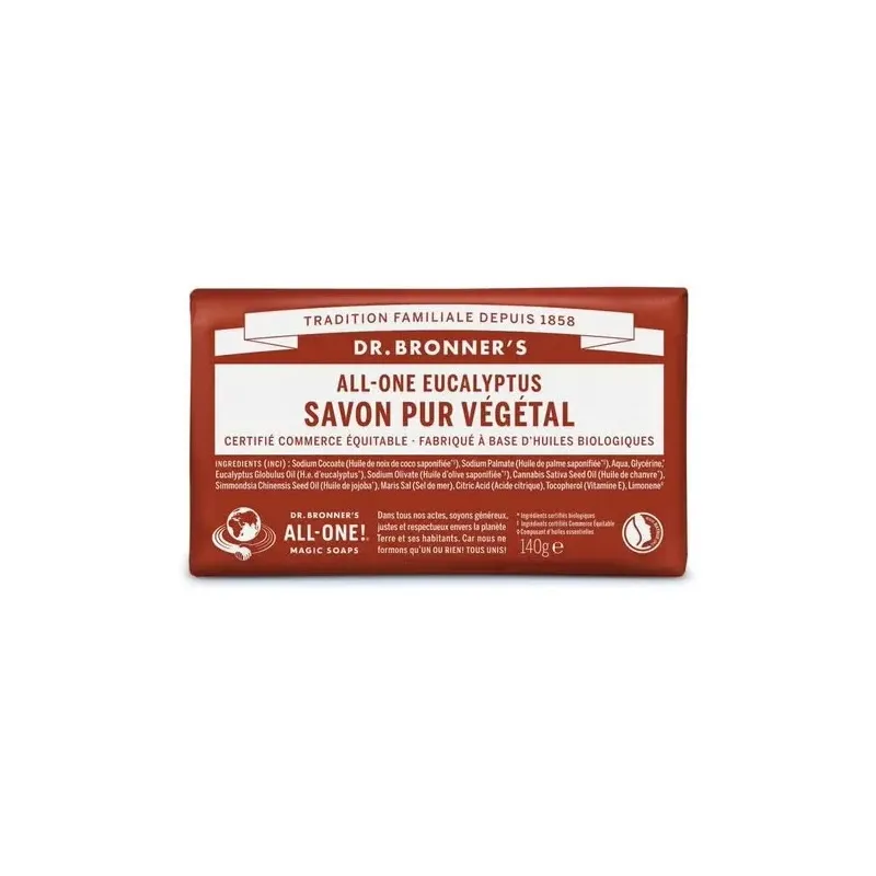 Jabon en pastilla eucalipto 140gr. | Farmacia Barata