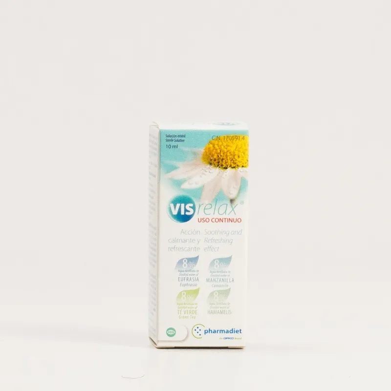 VisRelax Gotas Oculares Humectantes, 10ml.