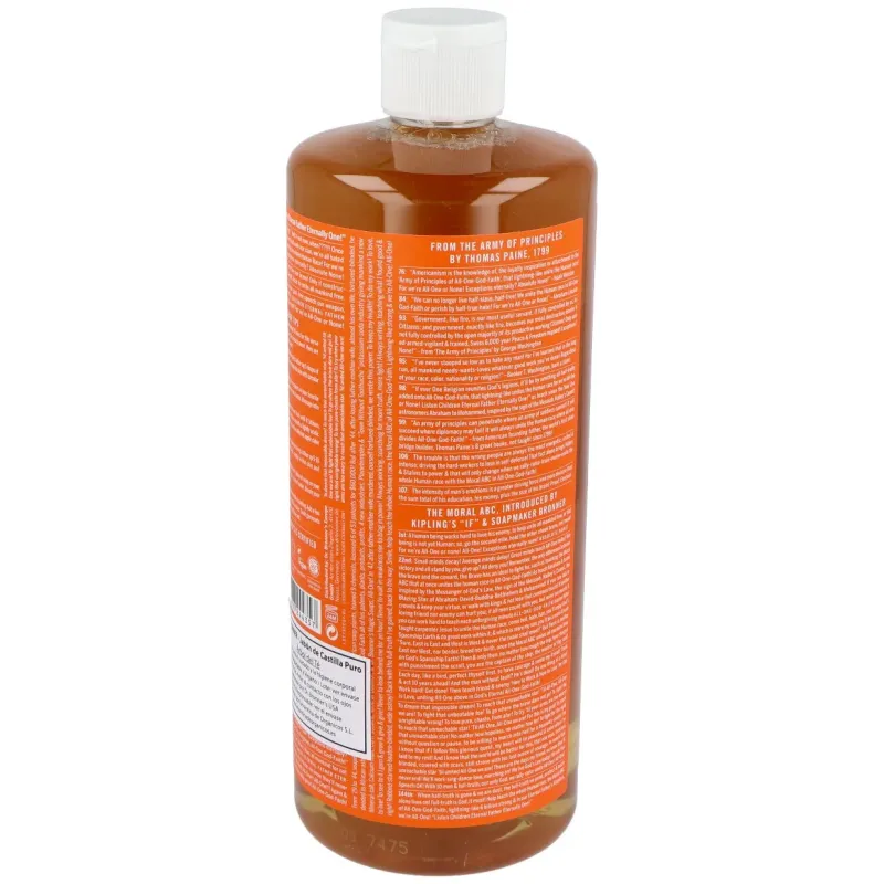 Dr. bronner's jabón líquido árbol té 945ml | Farmacia Barata