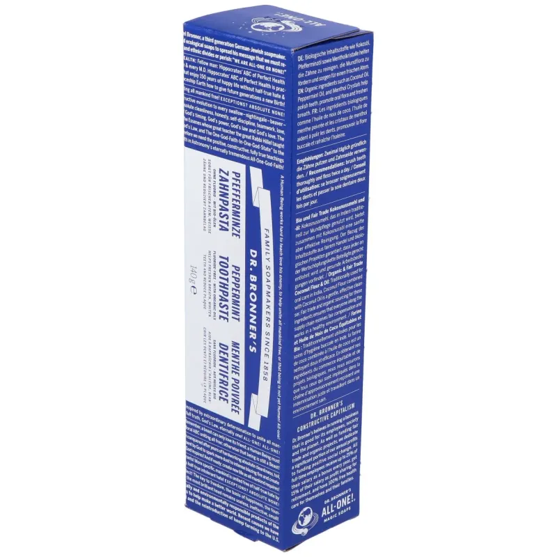 Dentifrico toothpaste peppermint menta 140gr. | Farmacia Barata