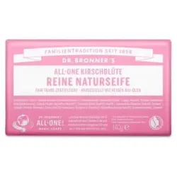 Dr. bronner's cherry bloss barra de jabón 140g