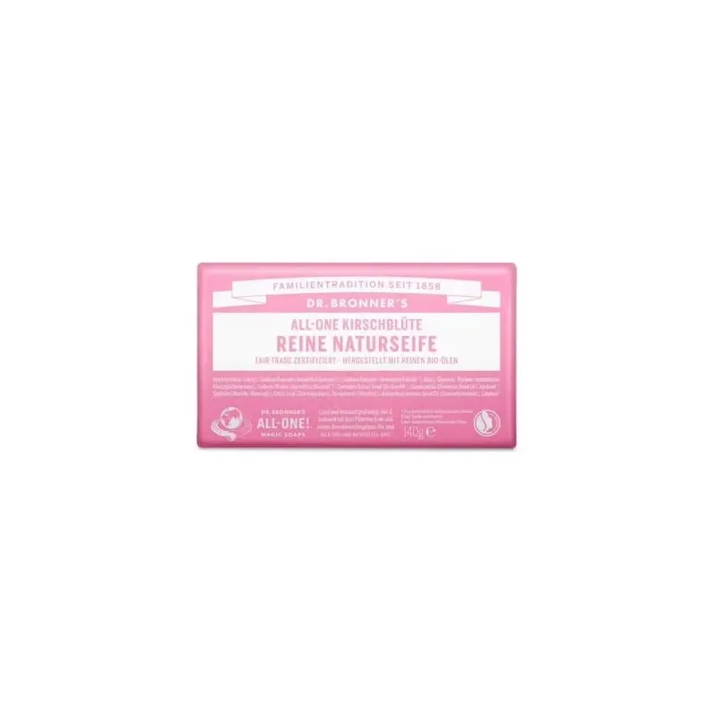 Dr. bronner's cherry bloss barra de jabón 140g | Farmacia Barata