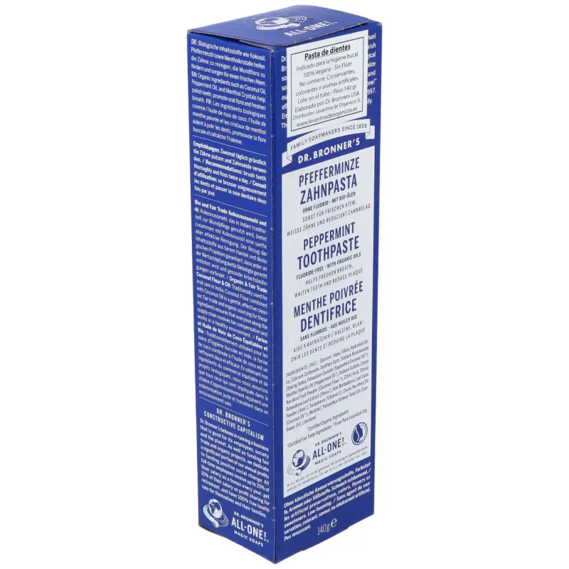 Dentifrico toothpaste peppermint menta 140gr. | Farmacia Barata
