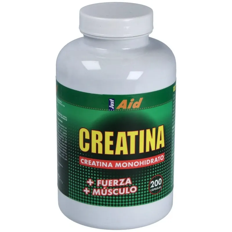 Creatina (monohidrato pura) 200cap. | Farmacia Barata