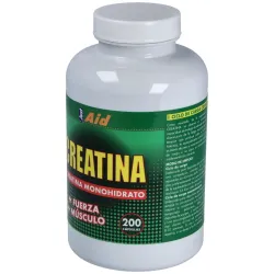 Creatina (monohidrato pura) 200cap. | Farmacia Barata