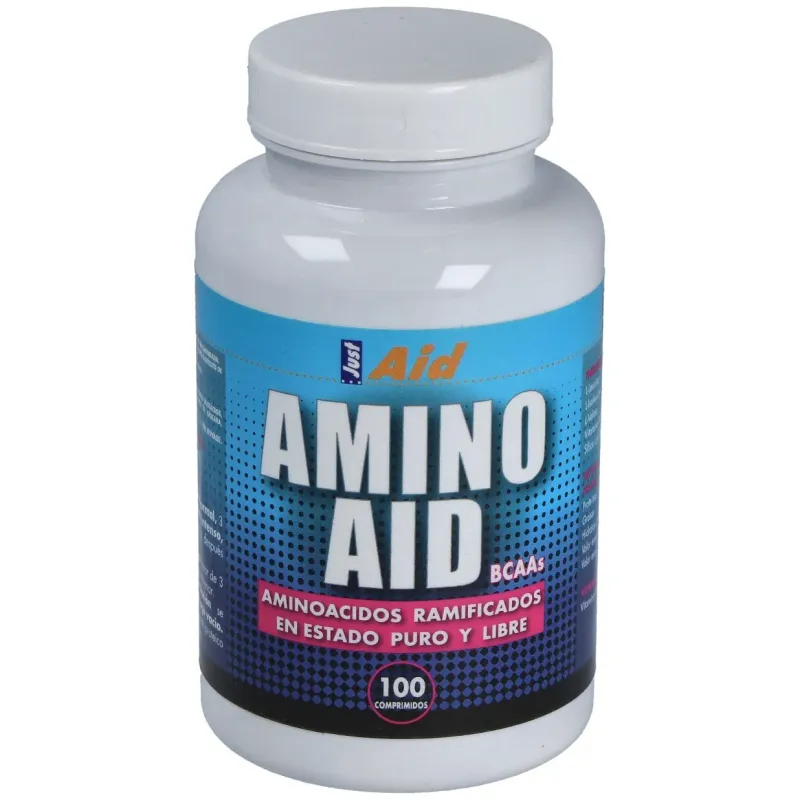 Just aid amino aid bcaa aminoacidos ramificados 100comp | Farmacia Barata