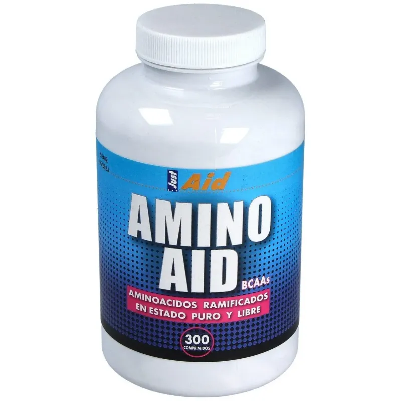 Just aid amino aid bcaa aminoacidos ramificados 300comp | Farmacia Barata