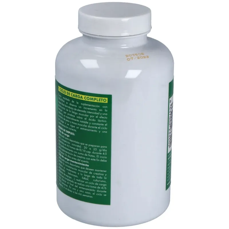 Creatina (monohidrato pura) 200cap. | Farmacia Barata