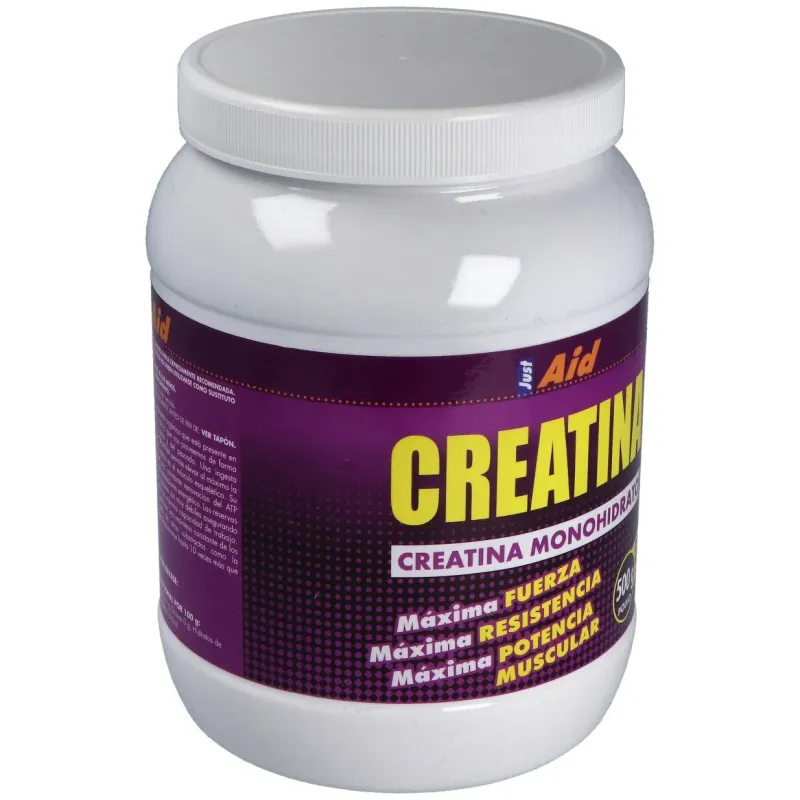 Just aid creatina 0 monohidrato pura 500gpolvo | Farmacia Barata Just aid creatina 0 monohidrato pura 500gpolvo | Farmacia Barata