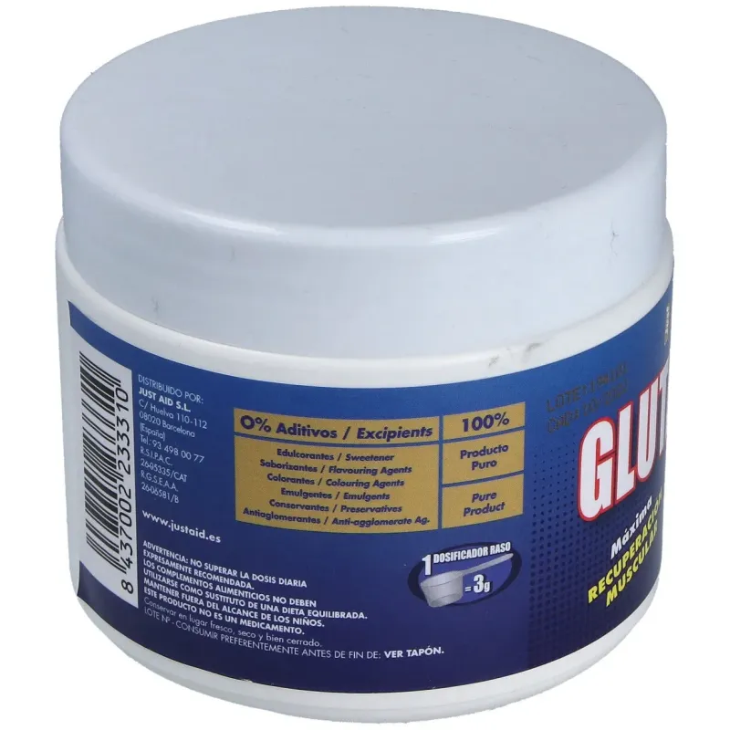 L-glutamina pura 200gr.polvo | Farmacia Barata