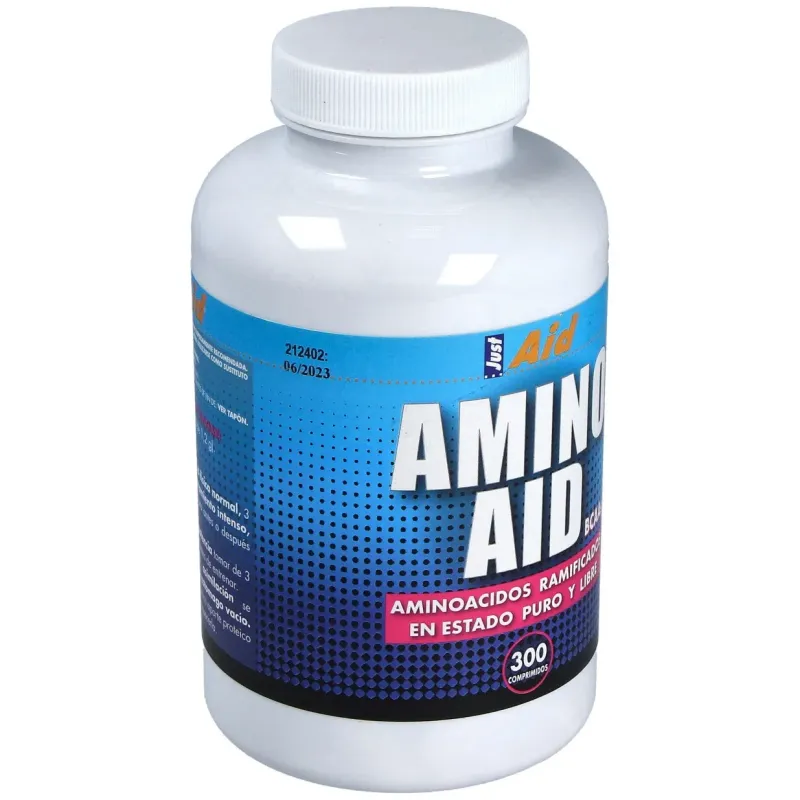 Just aid amino aid bcaa aminoacidos ramificados 300comp | Farmacia Barata