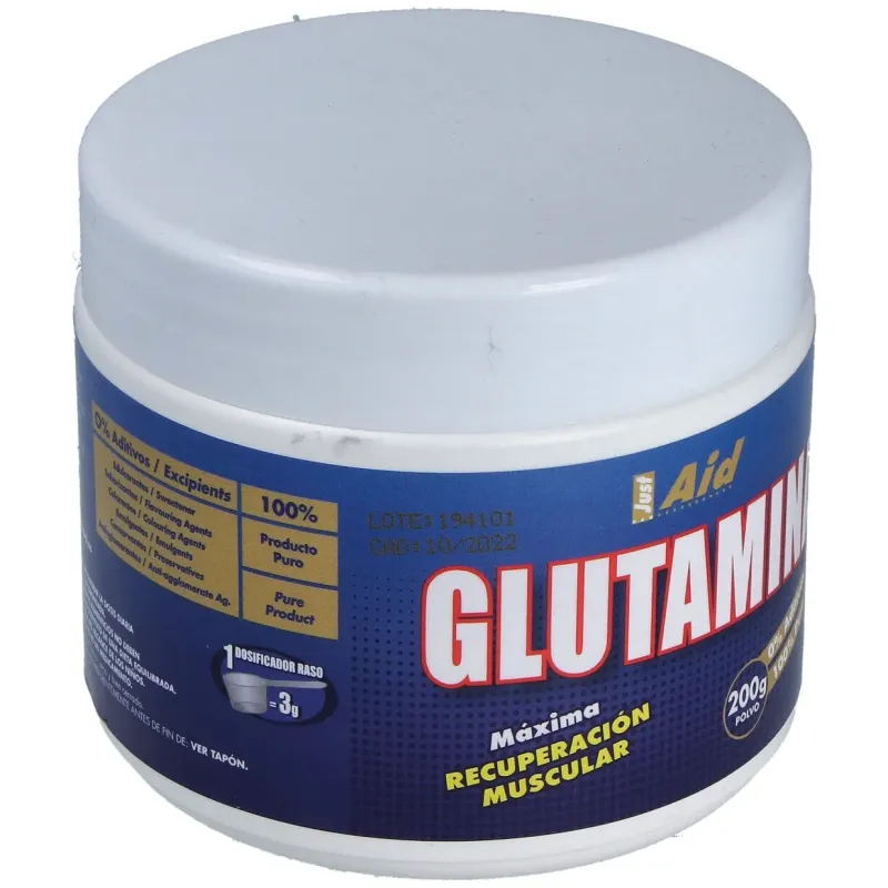 L-glutamina pura 200gr.polvo | Farmacia Barata