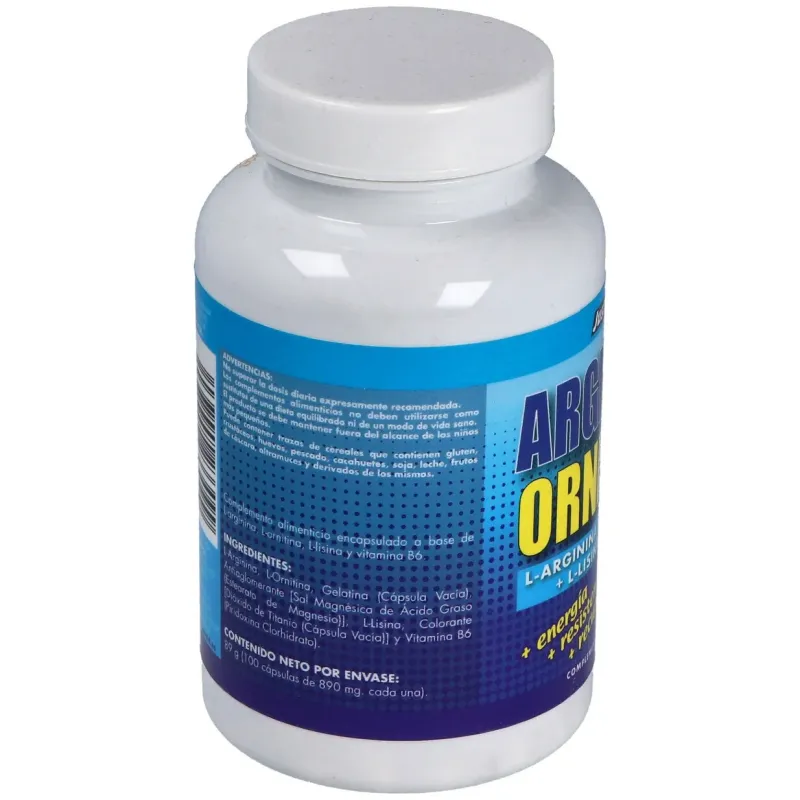 Arginina+ornitina (aminoacidos) 100comp. | Farmacia Barata