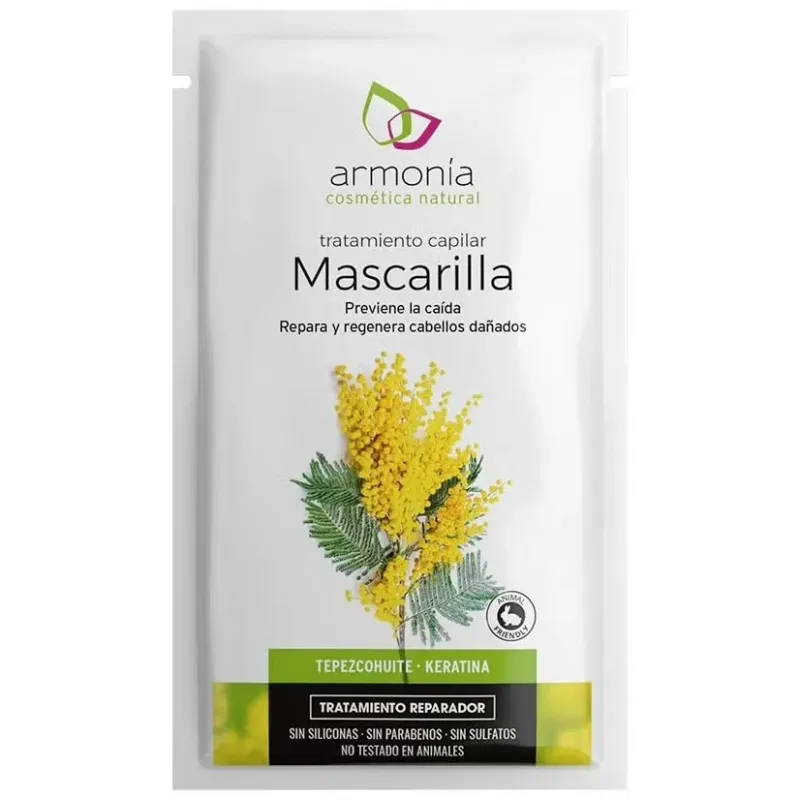 Armonía mascarilla capilar tepezcohuite monodosis 15g | Farmacia Barata