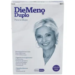 Diemeno duplo 30cap.blancas y 30cap.transparen