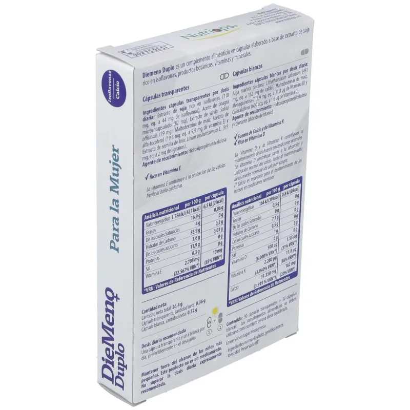 Diemeno duplo 30cap.blancas y 30cap.transparen | Farmacia Barata Diemeno duplo 30cap.blancas y 30cap.transparen | Farmacia Barata