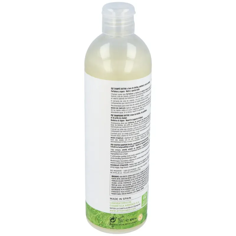 Armonia champu biotina con keratina 400ml | Farmacia Barata Armonia champu biotina con keratina 400ml | Farmacia Barata