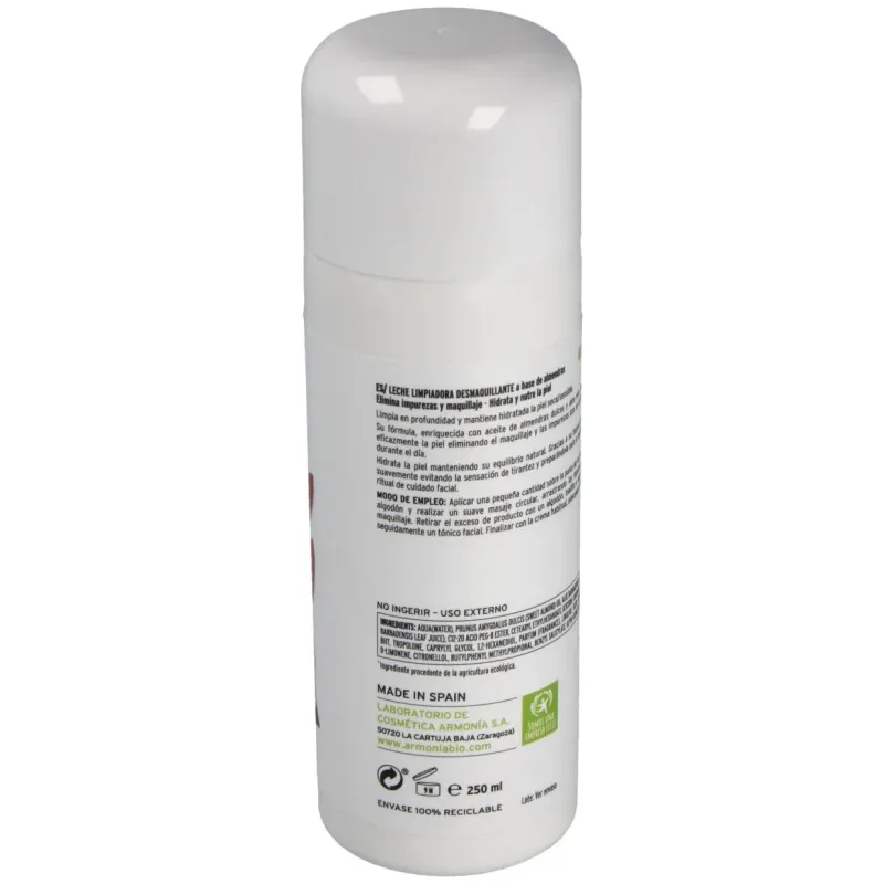 Leche de almendras desmaquillante 250ml. | Farmacia Barata