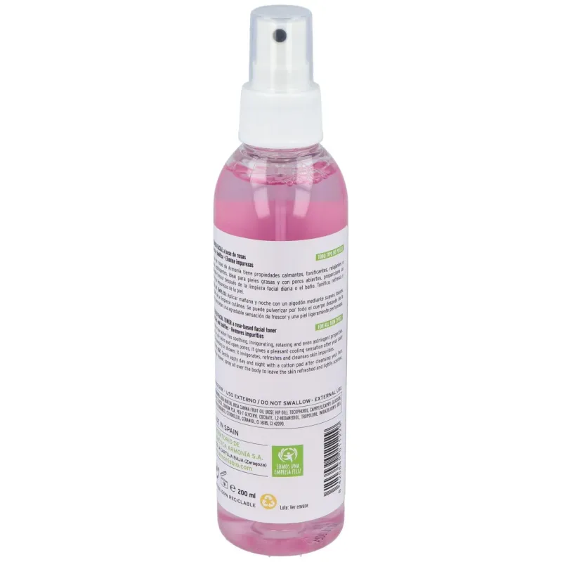 Armonía tónico refrescante agua de rosas 200ml | Farmacia Barata Armonía tónico refrescante agua de rosas 200ml | Farmacia Barata