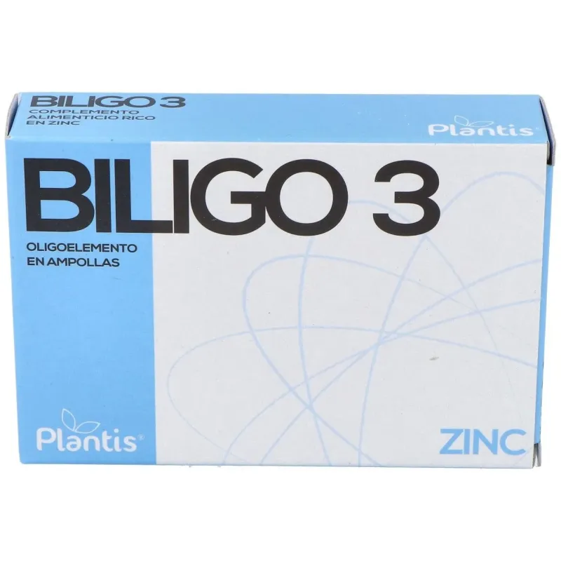 Biligo 03 (zinc) 20amp | Farmacia Barata Biligo 03 (zinc) 20amp | Farmacia Barata
