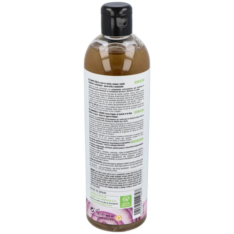 Champu cebolla + vinagre de manzana 400ml. | Farmacia Barata