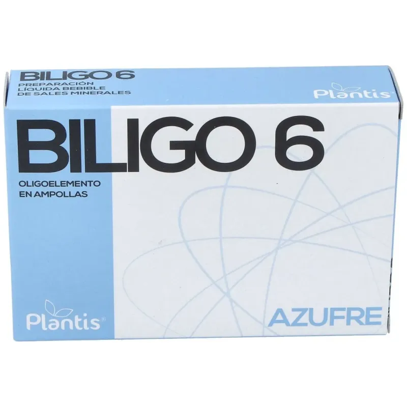 Biligo 06 (azufre) 20amp | Farmacia Barata