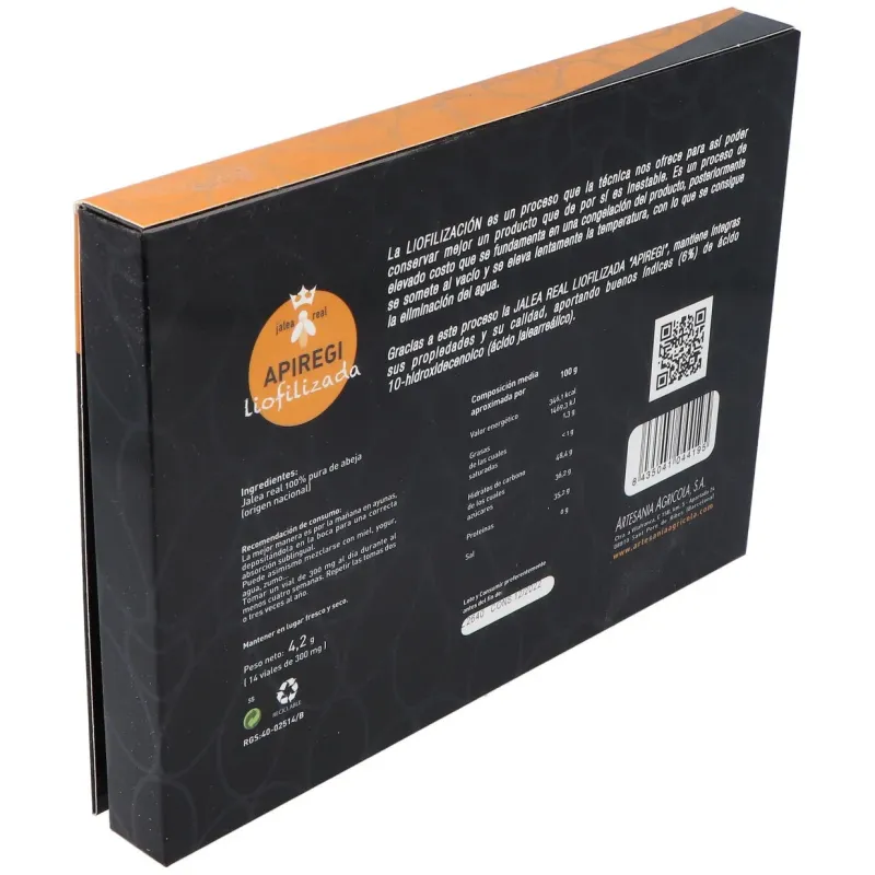 Artesania agricola apiregi liofilizada 300mg 14 ampollas | Farmacia Barata Artesania agricola apiregi liofilizada 300mg 14 ampollas | Farmacia Barata